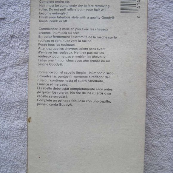 8 Goody Snap & Curl Self Holding Rollers Classic Hair Curlers Hook Large Medium - Picture 10 of 16